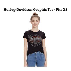 Harley-Davidson Forever Freedom Graphic Tee | Fits XS